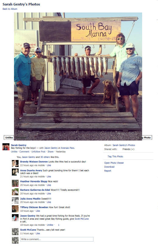 fishing testimonials
