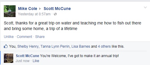 rockport fishing testimonials