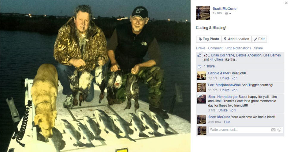 fishing testimonials 