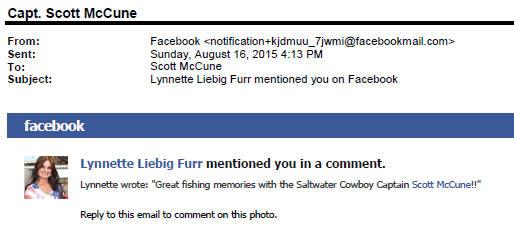 fishing testimonials
