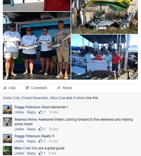 The saltwater cowboy fishing guide testimonials